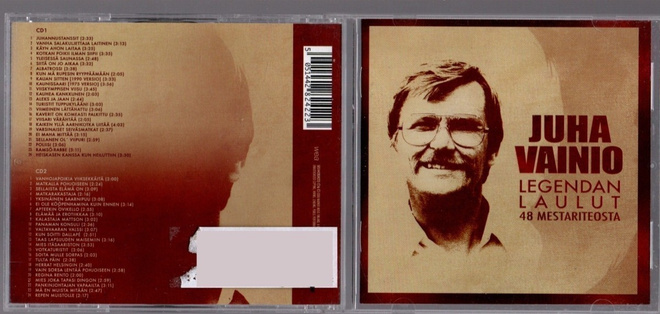 Juha Vainio Legendan laulut 48 mestariteosta tupla cd
