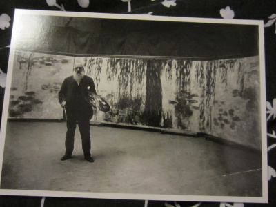 Claude Monet dans L'Atelier à Giverny