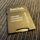 SanDisk MicroSD to SD Memory Card Adapter - pikkukuva 1