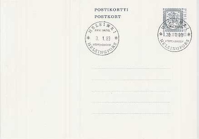 1983 1,20 leijoma ehiö FDC