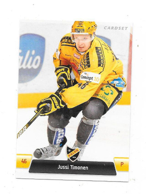 2011-12 CardSet #75 Jussi Timonen , Kalpa