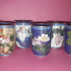 6 x CLOISONNE PIKARIT . UPEAT - pikkukuva 1