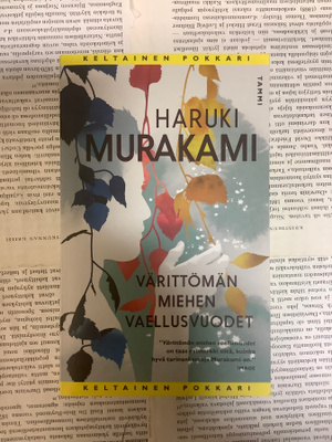 Haruki Murakami - Värittömän miehen vaellusvuodet (pokkari)