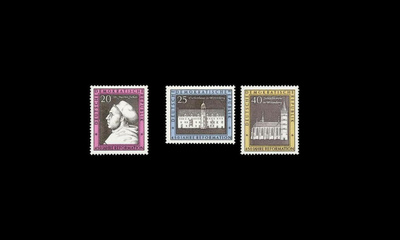 DDR 1317-9 ** Martin Lutherin teesit 450v (1967)