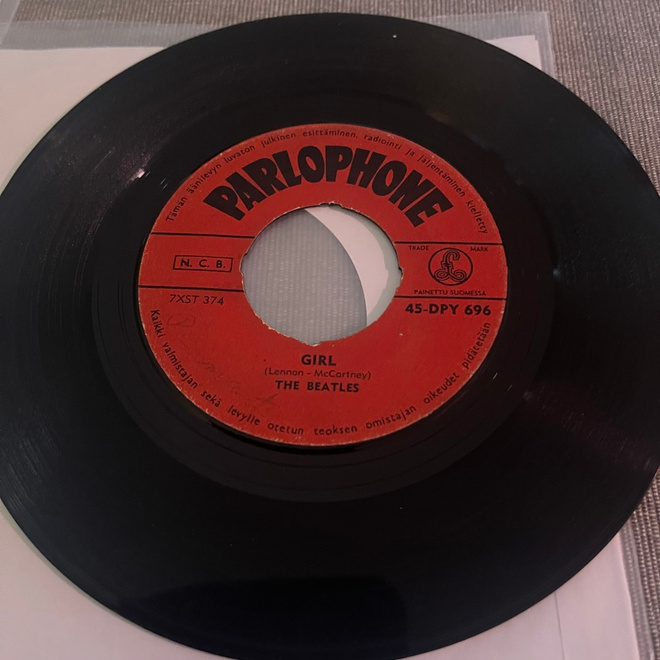 THE BEATLES: Michelle * Girl  * FIN 1966