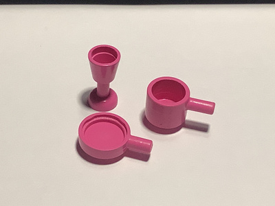 Lego Friends pinkki pata, pannu ja pikari