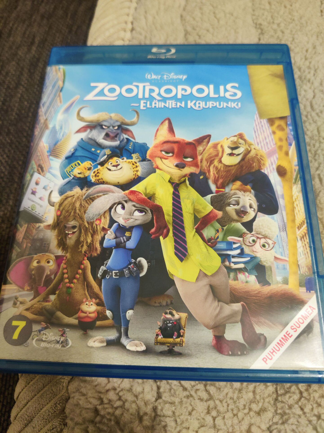 Zootropolis - Eläinten Kaupunki (Walt Disney nro 54.) Blu-ra