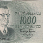 1000 Markkaa 1955 O-sarjaa, vl.I, kl.8 - pikkukuva 1