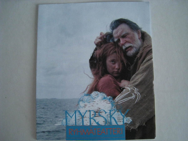 Käsiohjelma Myrsky Ryhmäteatteri Suomenlinna 2002
