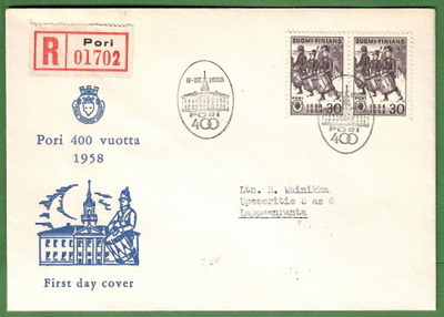 FDC-1958 Pori 400 vuotta (117)
