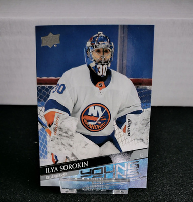 Ilya Sorokin Young Guns Upper Deck 2020-21