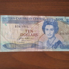 Eastern Caribbean Central Bank Ten Dollars - pikkukuva 1