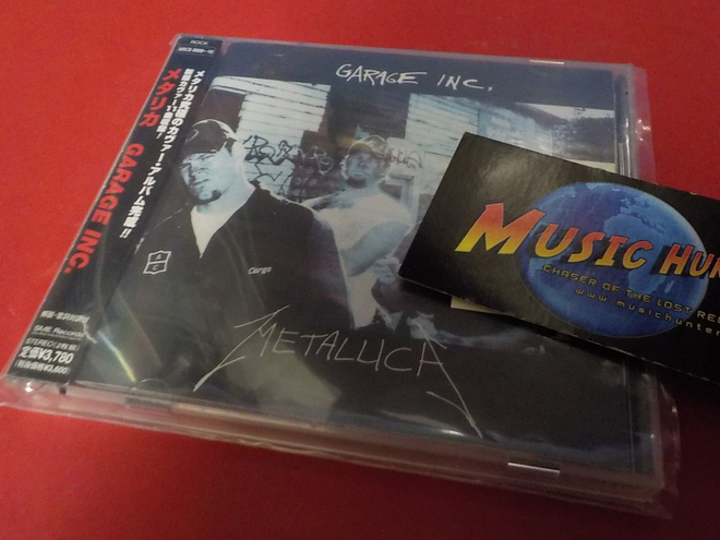 METALLICA - GARAGE INC. JAPANI 1998 PAINOS 2CD