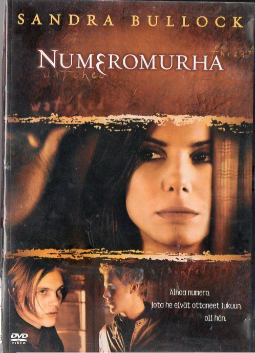Numeromurha	(3 798)	K	-FI-	DVD	suomik.		sandra bullock	2002