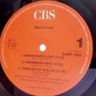 BOB DYLAN :: SPECIAL "SAMPLER" PROMO VINYYLI 12" :: 1986 - pikkukuva 3