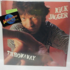 MICK JAGGER - THROWAWAY M-/M- 12" - pikkukuva 1