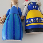 Puinen Figuuri / Puunukke / Nukke BY Ellerbergs Sweden 2 kpl - pikkukuva 2