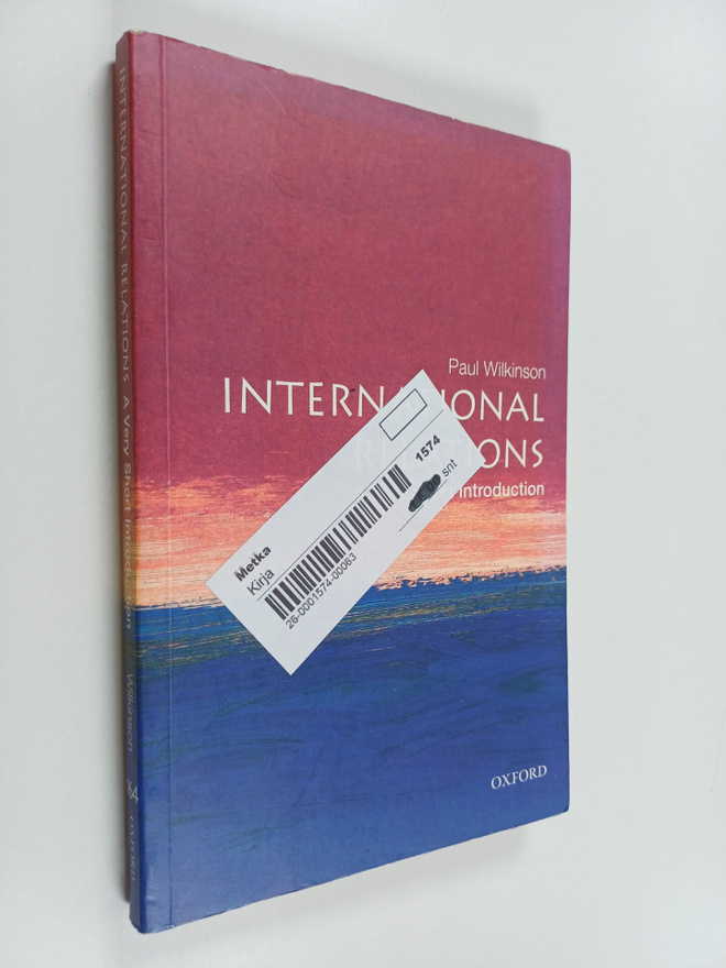 Paul Wilkinson : International relations : A very short i...