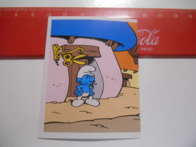K16 Smurffit Panini tarra # 129