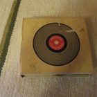 äänilevy lasinalustoja 5kpl record coasters made in japan - pikkukuva 1
