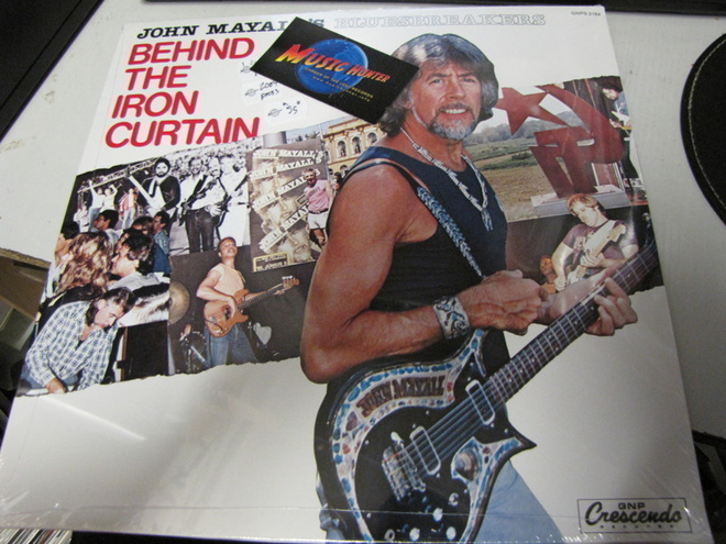 JOHN MAYALLS BLUESBREAKERS-BEHIND THE IRON CURTAIN LP UUSI