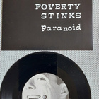 7" Poverty Stinks: Paranoid / Poverty Stinks - pikkukuva 1