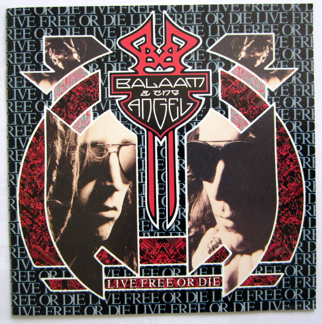 BALAAM And the ANGEL Live Free or Die CD HUIPPUKUNTO