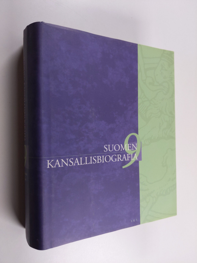 Suomen kansallisbiografia, 9 - Siltanen-Tott