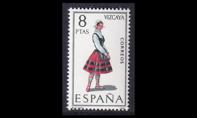 Espanja 1911 ** Kansanpukuja Vizcaya (1971)