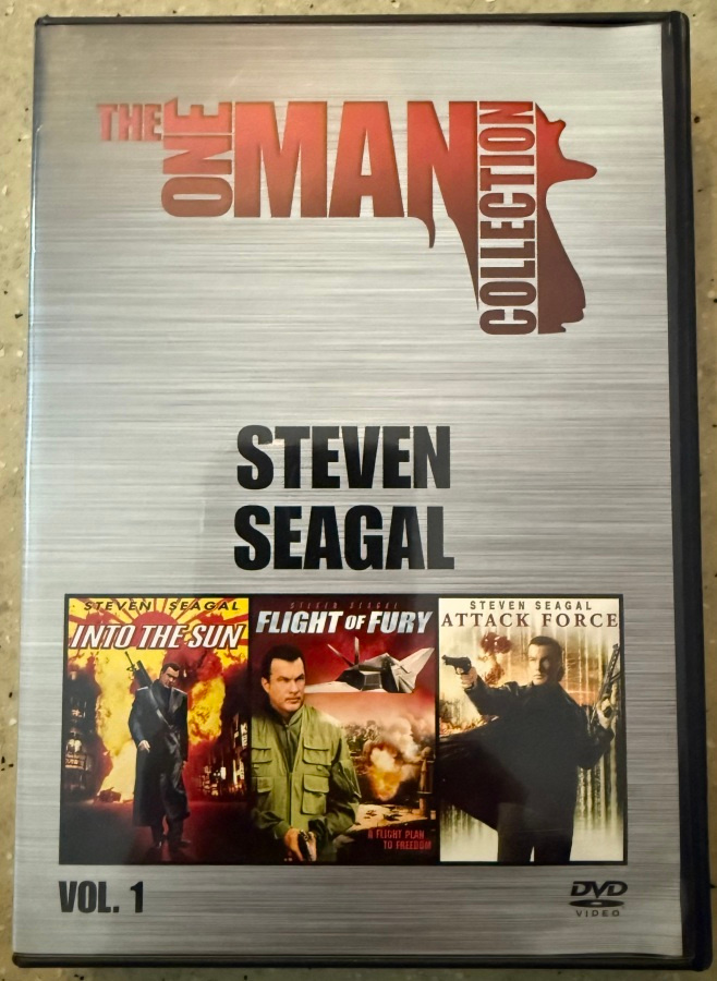 [DVD] THE ONE MAN COLLECTION • STEVEN SEAGAL VOL. 1