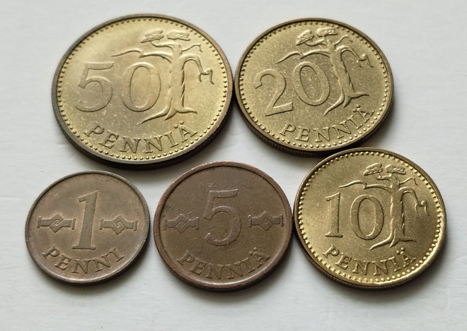 1 p - 50 p, circ,  v. 1964