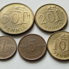 1 p - 50 p, circ,  v. 1964 - pikkukuva 1