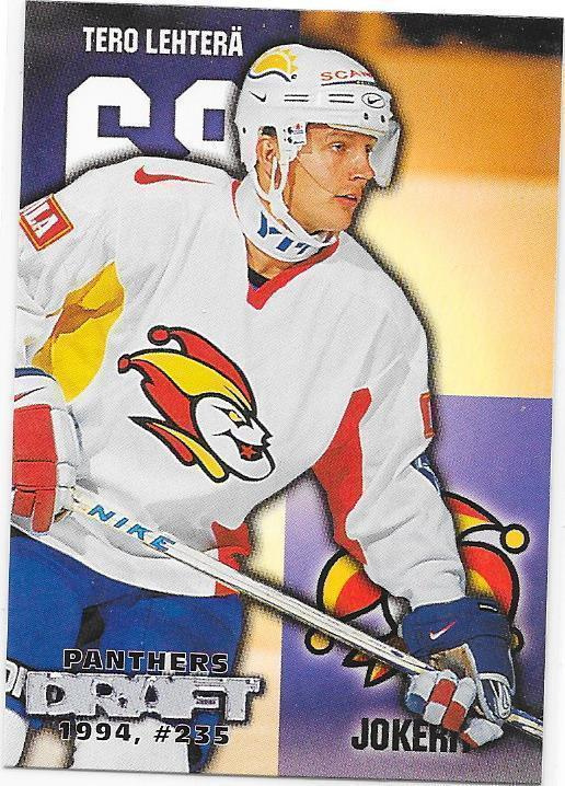 1999-00 CardSet #270 Tero Lehterä Jokerit