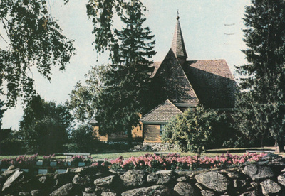 KIRKKOKORTTI - KIIHTELYSVAARAN KIRKKO - 2