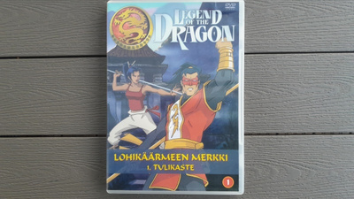 DVD: Legend of the Dragon - Lohikäärmeen Merkki 1: Tulikaste