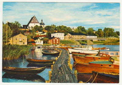 Porvoo venelaituri 60-luku kirkko