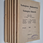 A. F. Puukko ym. : Teologinen Aikakauskirja 1-6/1933 - pikkukuva 1