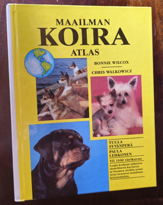 MAAILMAN KOIRA ATLAS KIRJA, paino yli 5KG