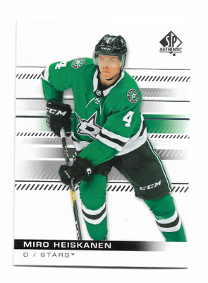 2019-20 SP Authentic #59 Miro Heiskanen