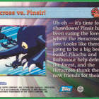 Pokémon 2001 Topps Heracross vs. Pinsir! - pikkukuva 2
