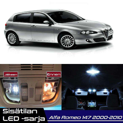 Alfa Romeo 147 (937) Sisätilan LED-sarja 7-osain