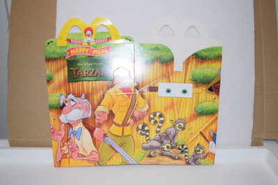Mcdonalds's Happy meal laatikko tarzan