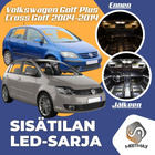 Volkswagen Golf Plus Sisätilan LED-sarja 14-osai - pikkukuva 1