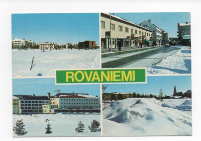 Rovaniemi: Neljä talvikuvaa