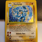 Machamp 8/102 1st edition Pokemon Base Set - pikkukuva 1