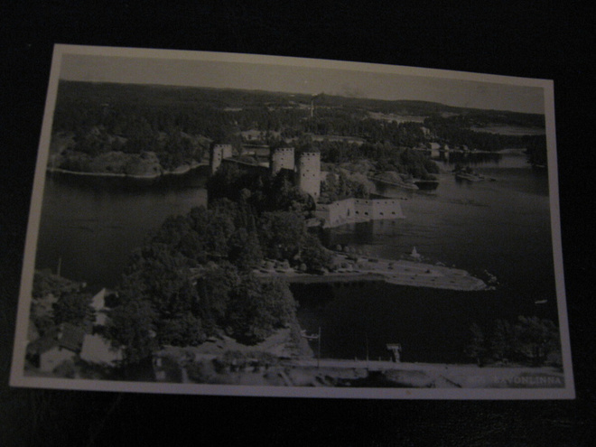 Savonlinna. Karhumäen kulkematon ilmakuva.