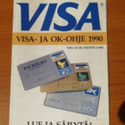 VISA ja OK- korttiohje 1990 - pikkukuva 1