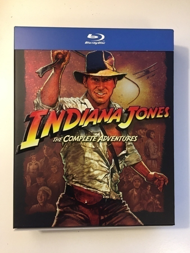 Indiana Jones -kokoelma (Blu-ray) Harrison Ford