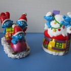Jouluiset Peyo Smurffikoriste-esineet / keräilyfiguurit - pikkukuva 5