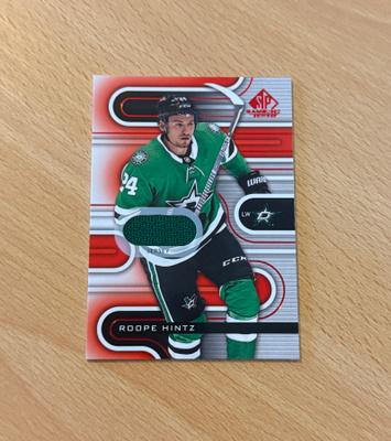 2022-23 SP Game Used Roope Hintz Jersey